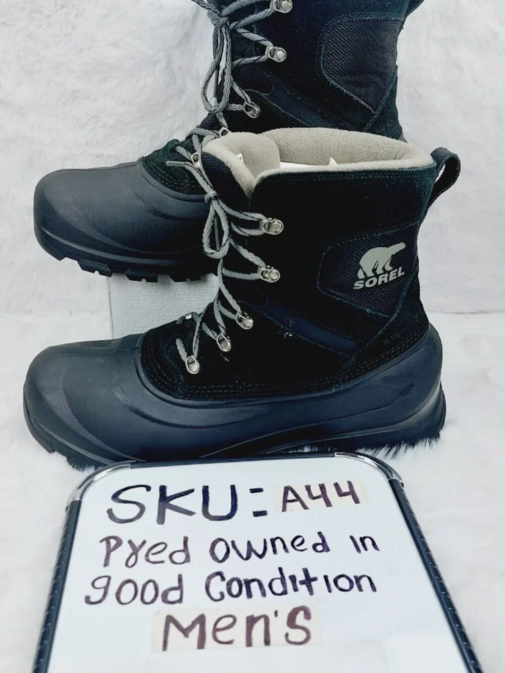 Sorel men black